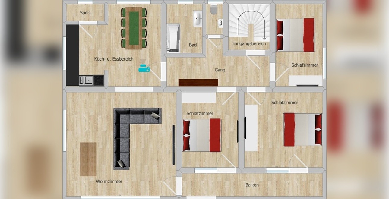Ferienwohnung Langfurth Erdgeschoss nahe Dinkelsbühl